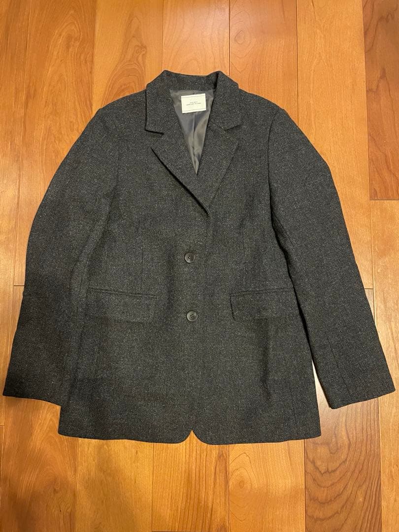 グリーンレーベルリラクシング　ウーリー テーラード ジャケット