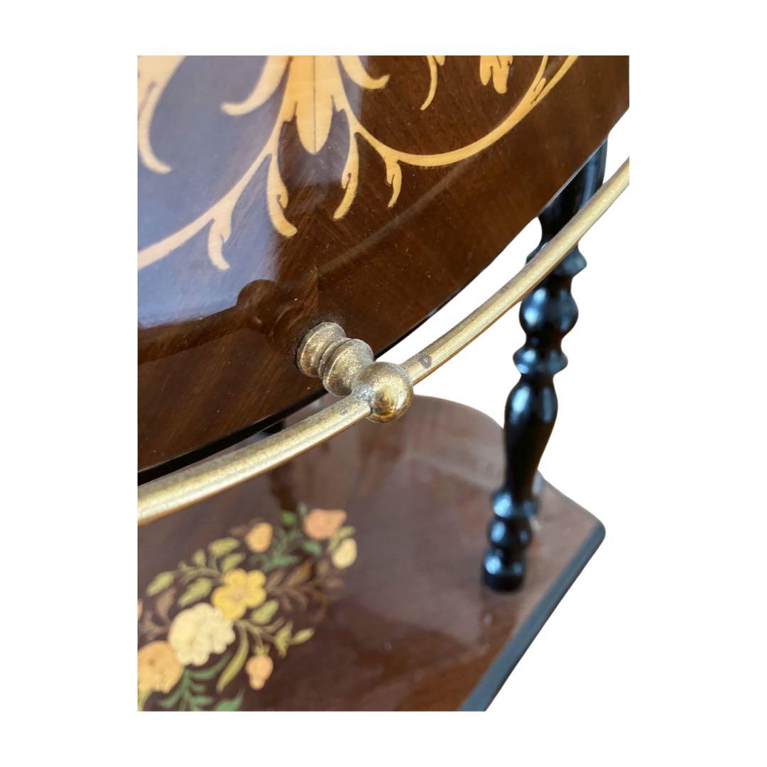 イタリア製 　キッチンワゴン　ワゴンテーブル　ワインラック3本可能