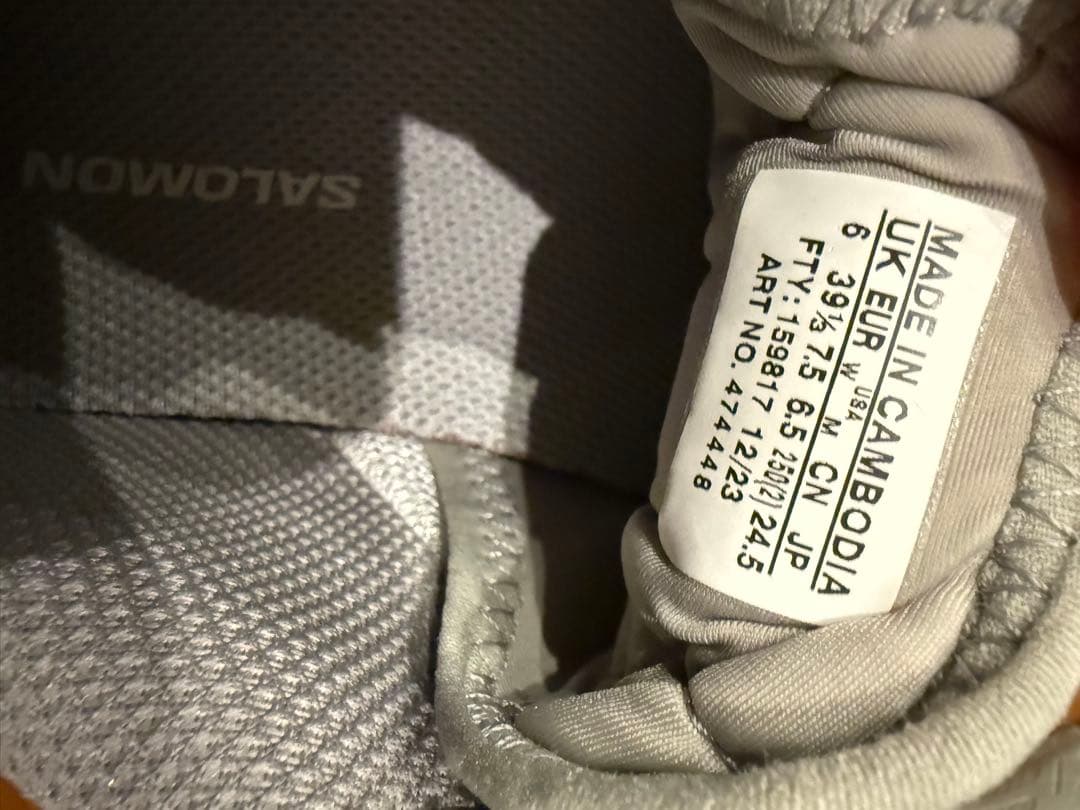 靴 Salomon XT-6 24.5