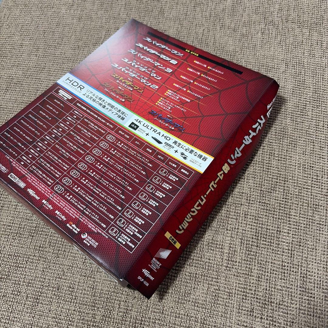 スパイダーマン™ 8ムービー・コレクション 4K UHD BOX〈8枚組〉