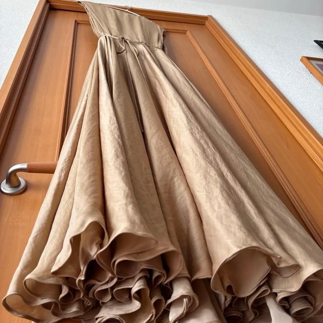 新品♡Ralph Lauren ベージュ フレアスカート サイズ6