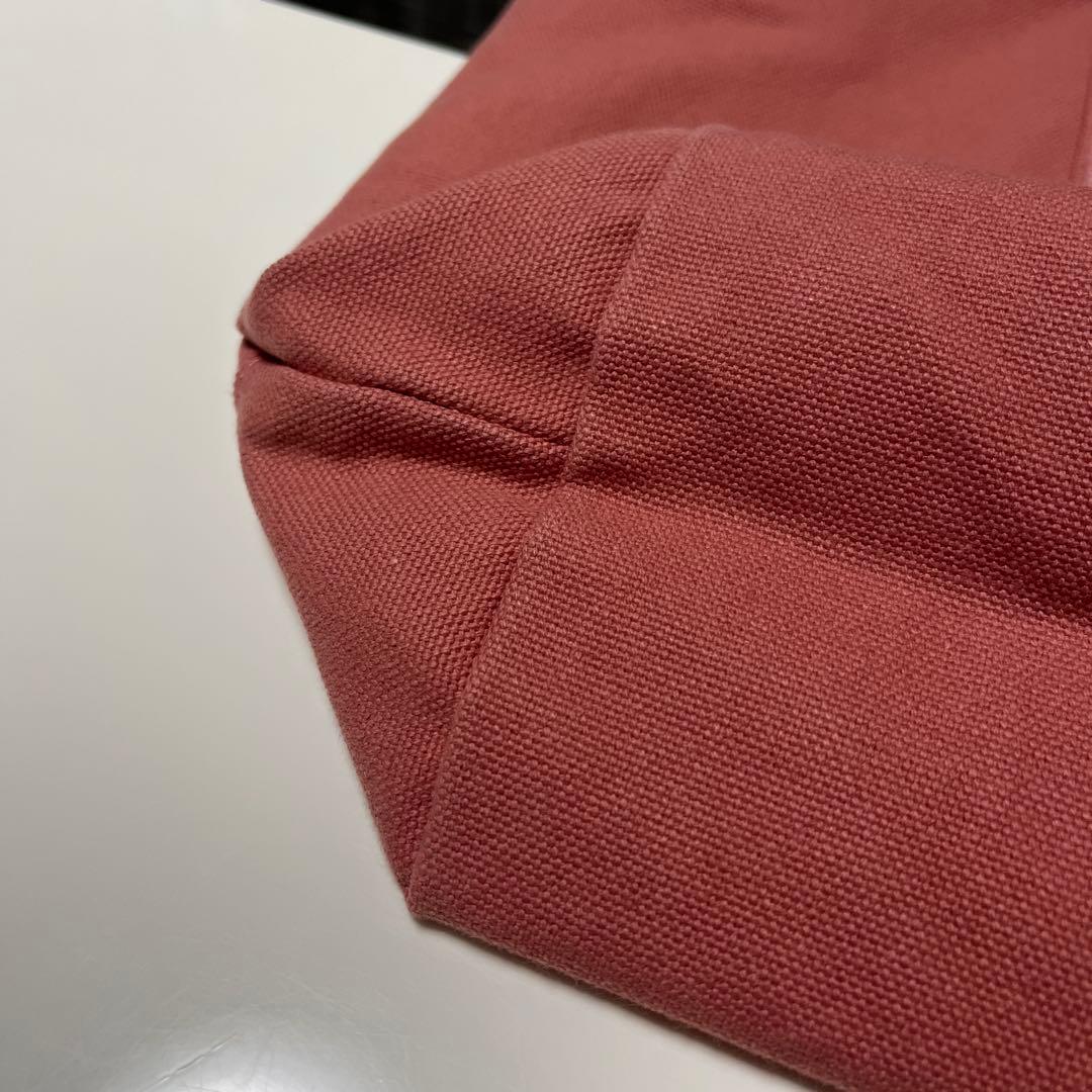 ラブラリーバイフェイラー　オールドテディガール　ワッペントートバッグ　ピンク