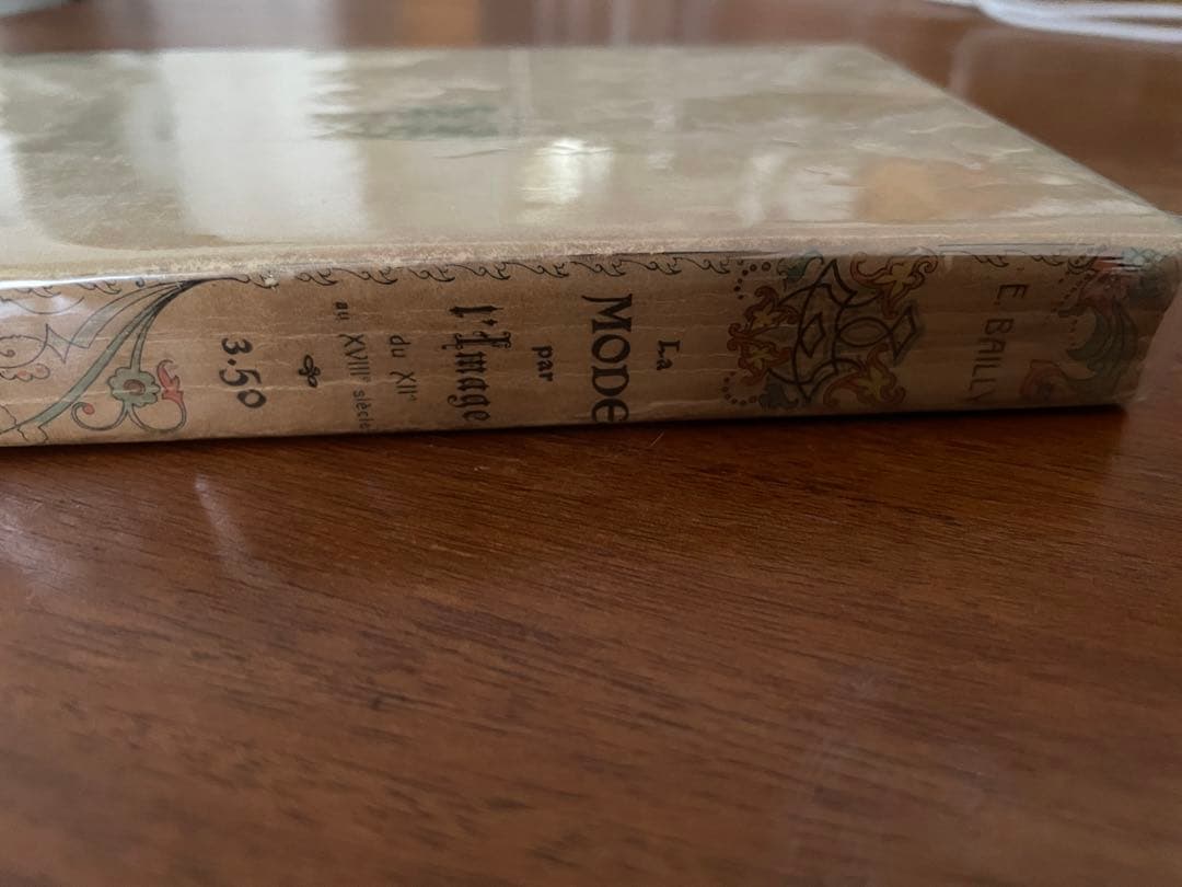 仏文　17〜18世紀のモード画集　ルイ＝マリー・ランテ画