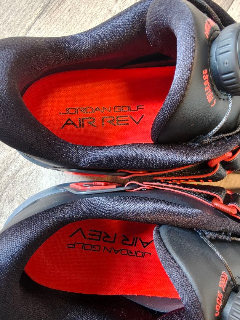 試着のみ　NIKE ジョーダン REV G □ ブラック×レッド