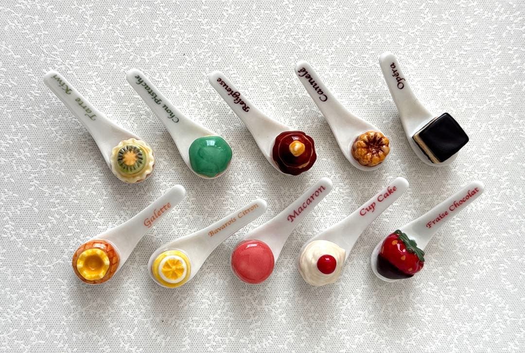 フェーブ　スプーンとデザート10個　コンプリートセット