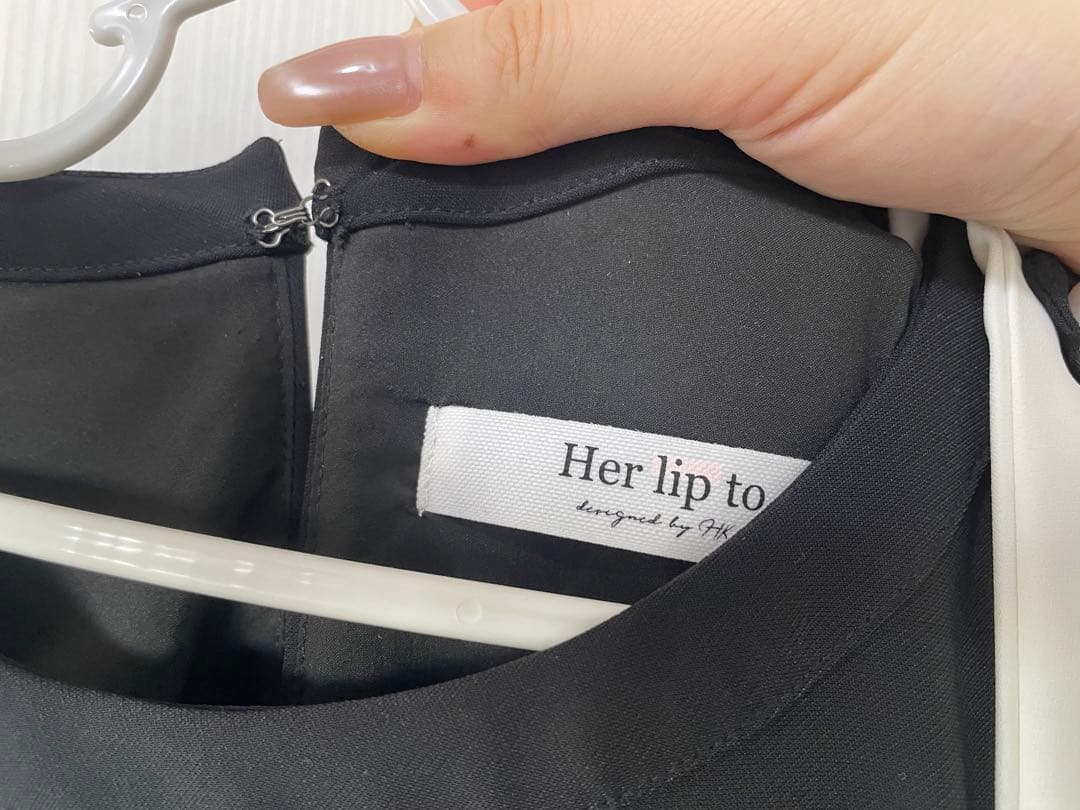 ワンピース Her lip to Imperia Asymmetric Dress