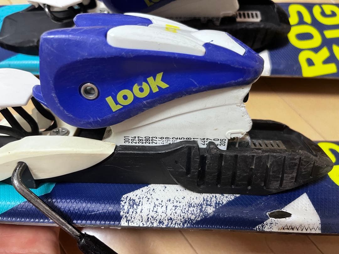 Rossignol スキー板 104cm 　ブーツ 17センチセット