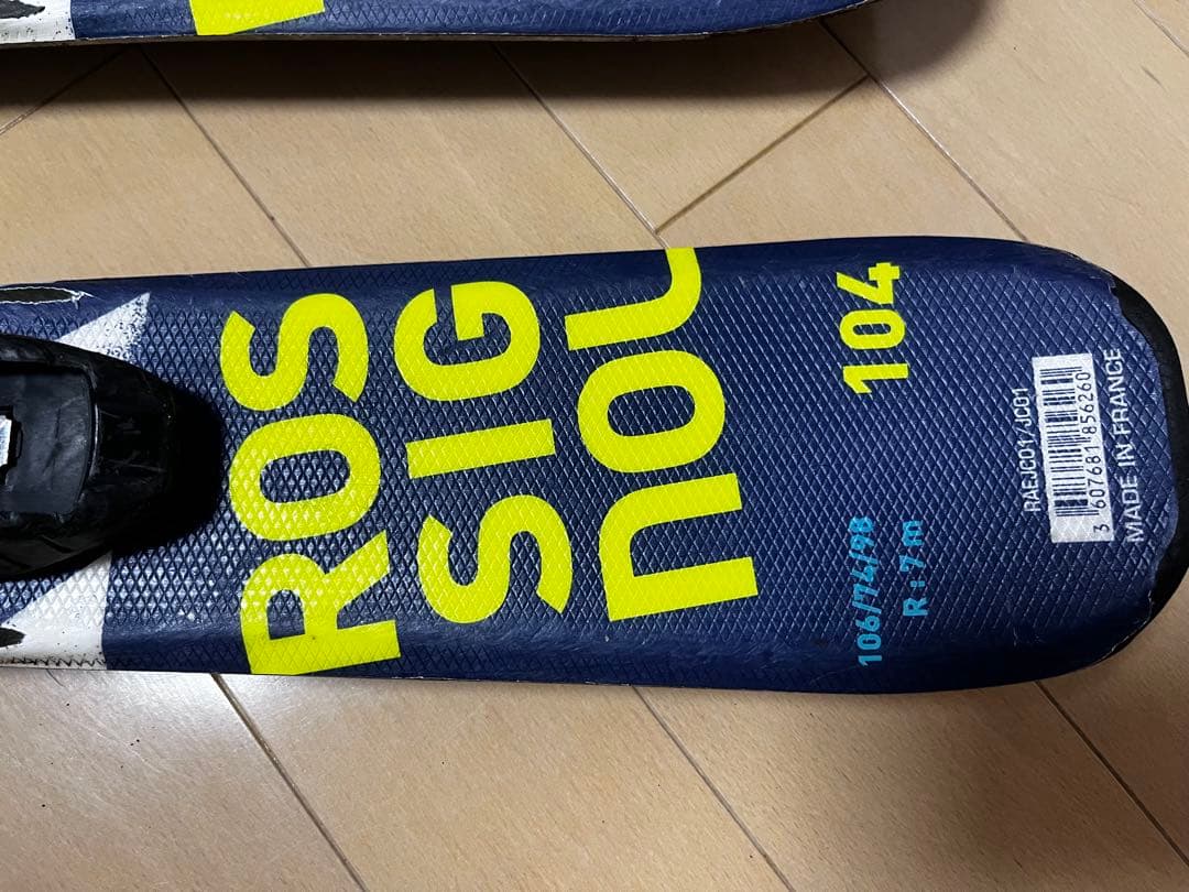Rossignol スキー板 104cm 　ブーツ 17センチセット