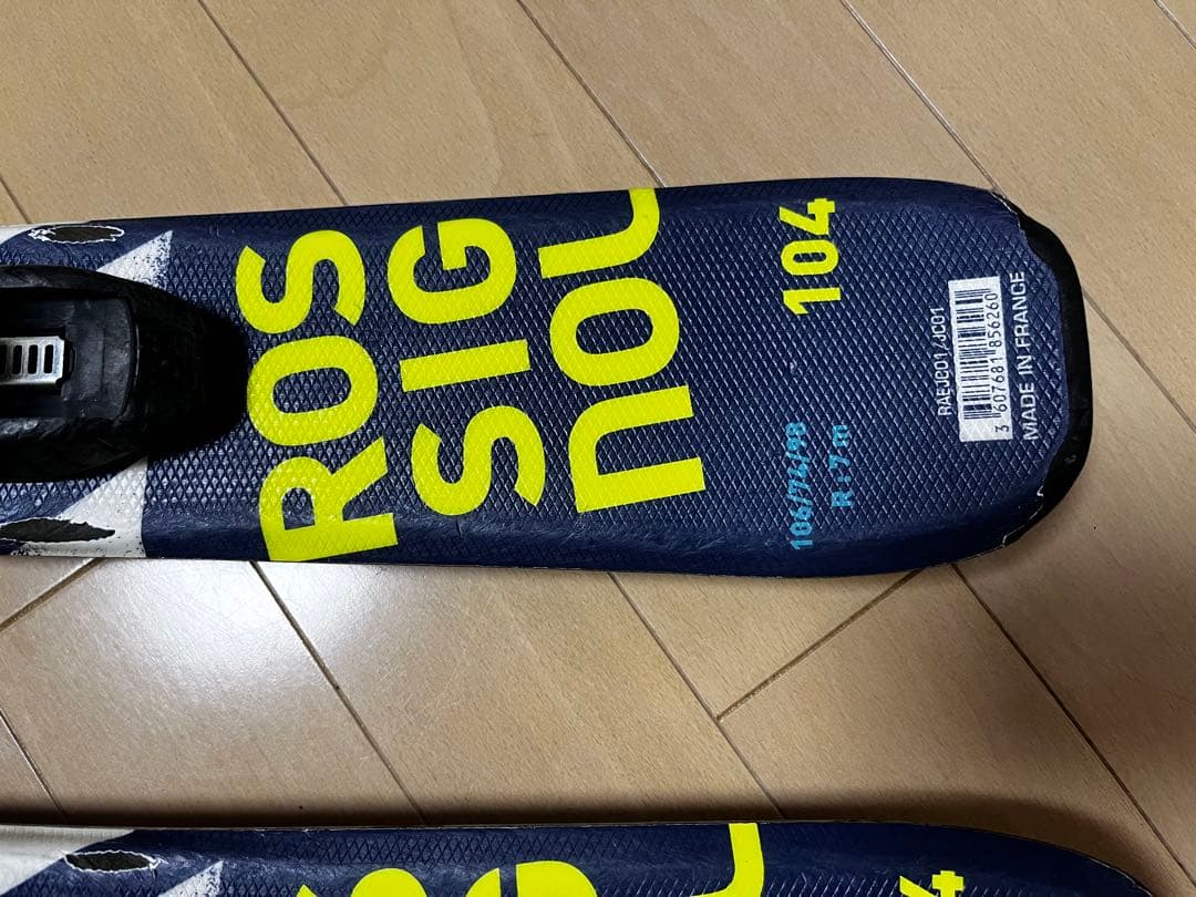 Rossignol スキー板 104cm 　ブーツ 17センチセット