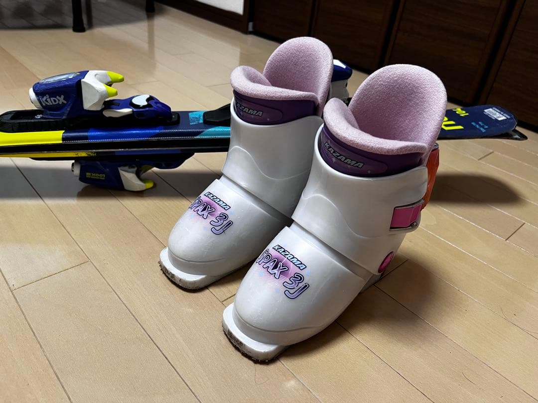 Rossignol スキー板 104cm 　ブーツ 17センチセット