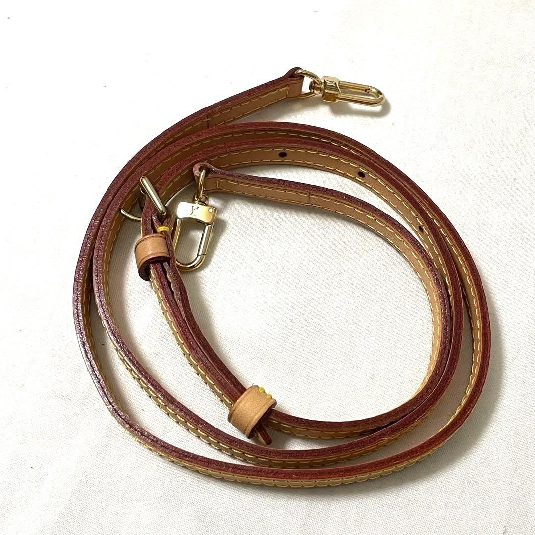 【未使用級】LOUIS VUITTON ショルダーストラップ ヌメ革 117㎝