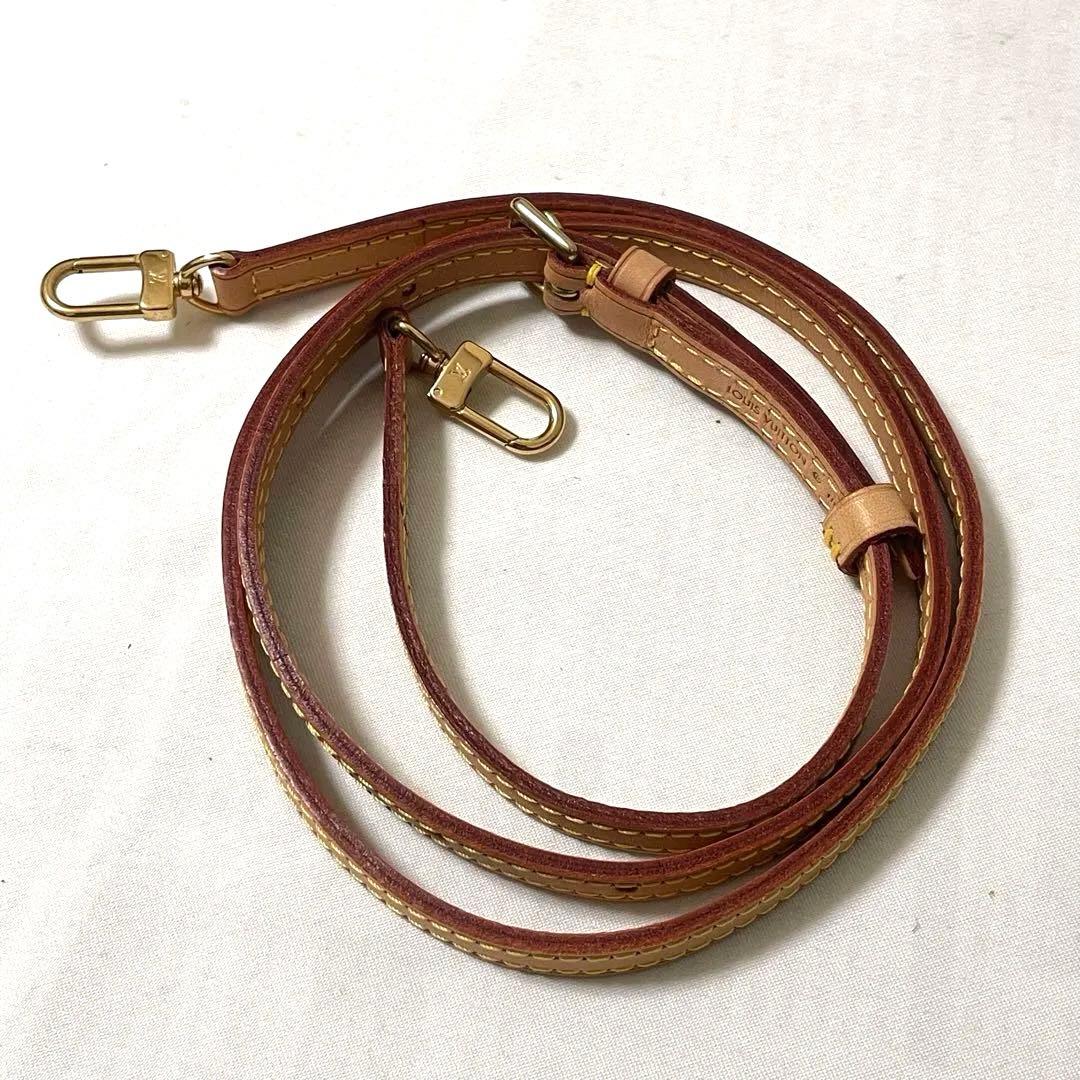 【未使用級】LOUIS VUITTON ショルダーストラップ ヌメ革 117㎝