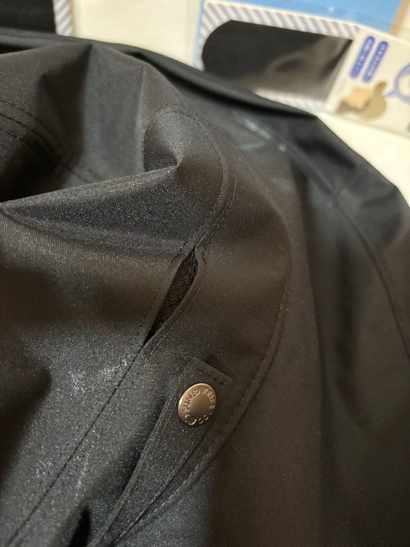 サンバリア100 トラベルハット　ハットストラップ付　汚れ防止テープ