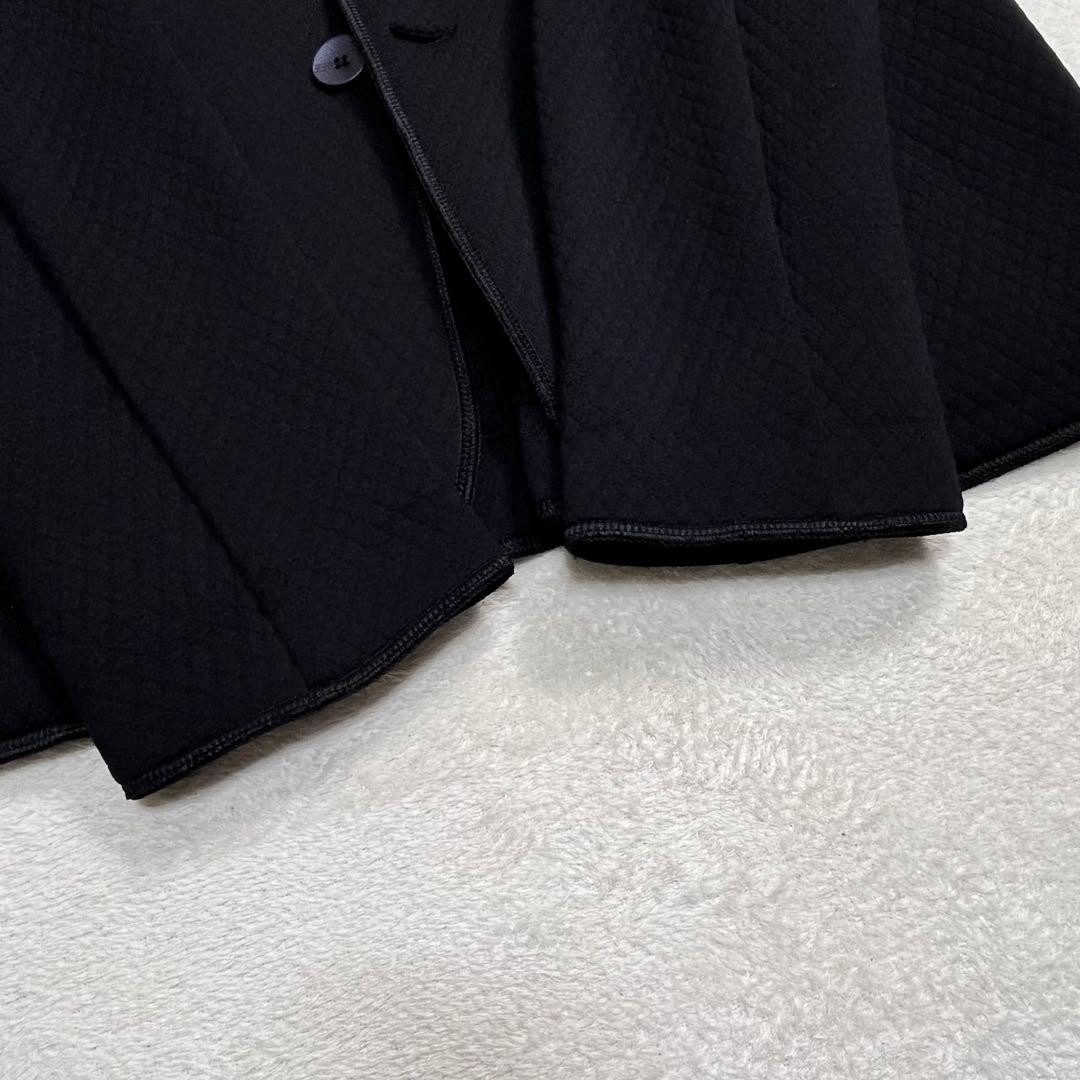 『アルマーニ コレツィオーニ』ジャージージャケット 2Bテーラード ネイビー