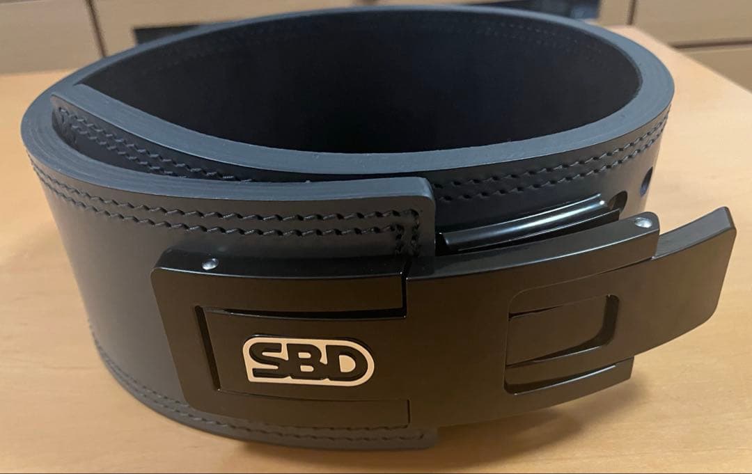 『超美品』SBD トレーニング・パワーベルト 13mm Mサイズ