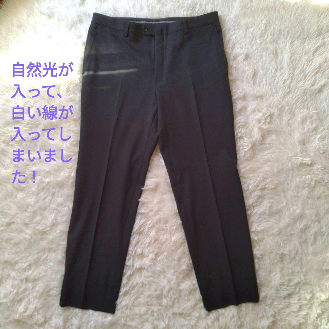 極美品 PERSON'S 高機能 形状記憶 スリーピース AB6 黒