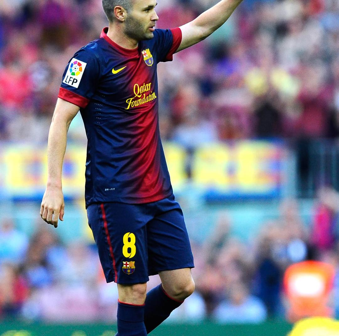 Nike国内正規品 FCバルセロナ 12/13 イニエスタ ホーム ユニフォーム