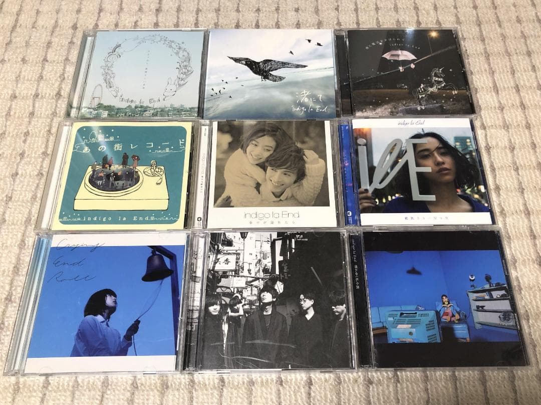 indigo la End CD アルバム 9枚セット 初回盤 CD+DVD