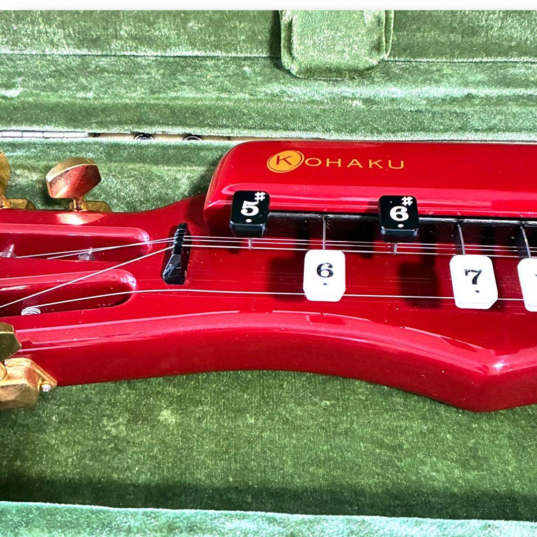 電気大正琴 こはく ソプラノ CHK-1 鈴木楽器製作所 ケース付き