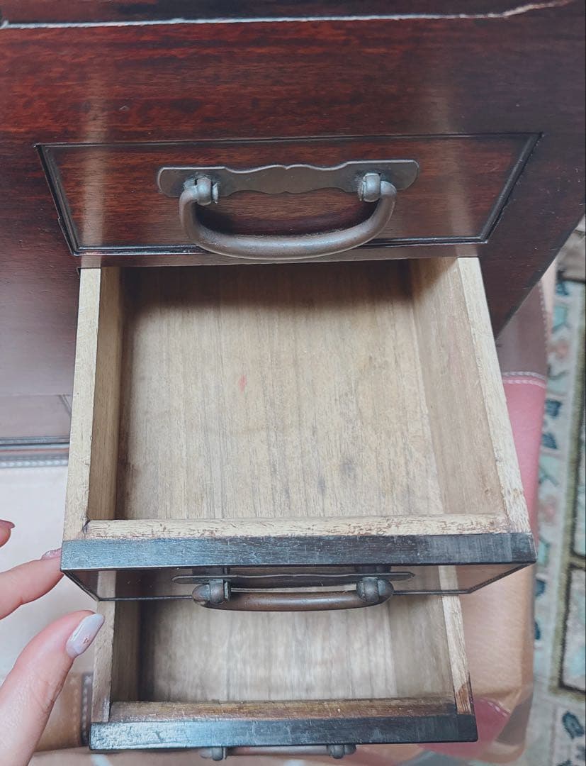 長火鉢 火鉢 引き出し付き アンティーク 工芸品