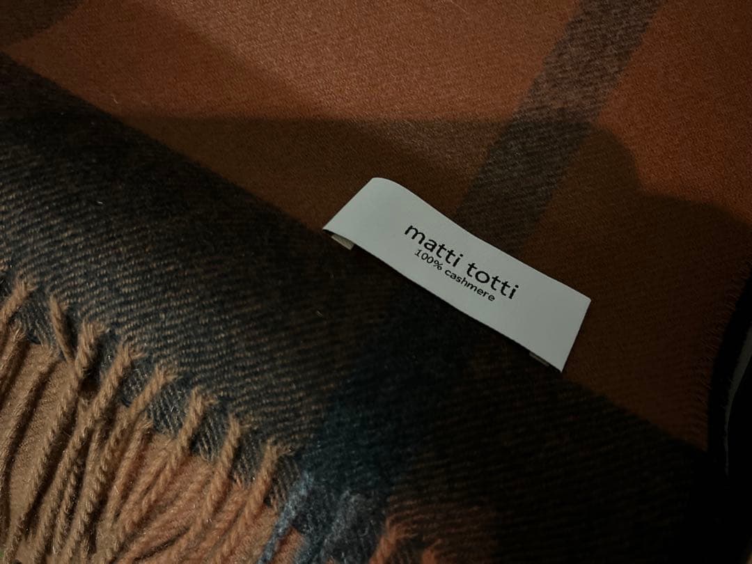 ア*ン様 カシミヤ　マフラー