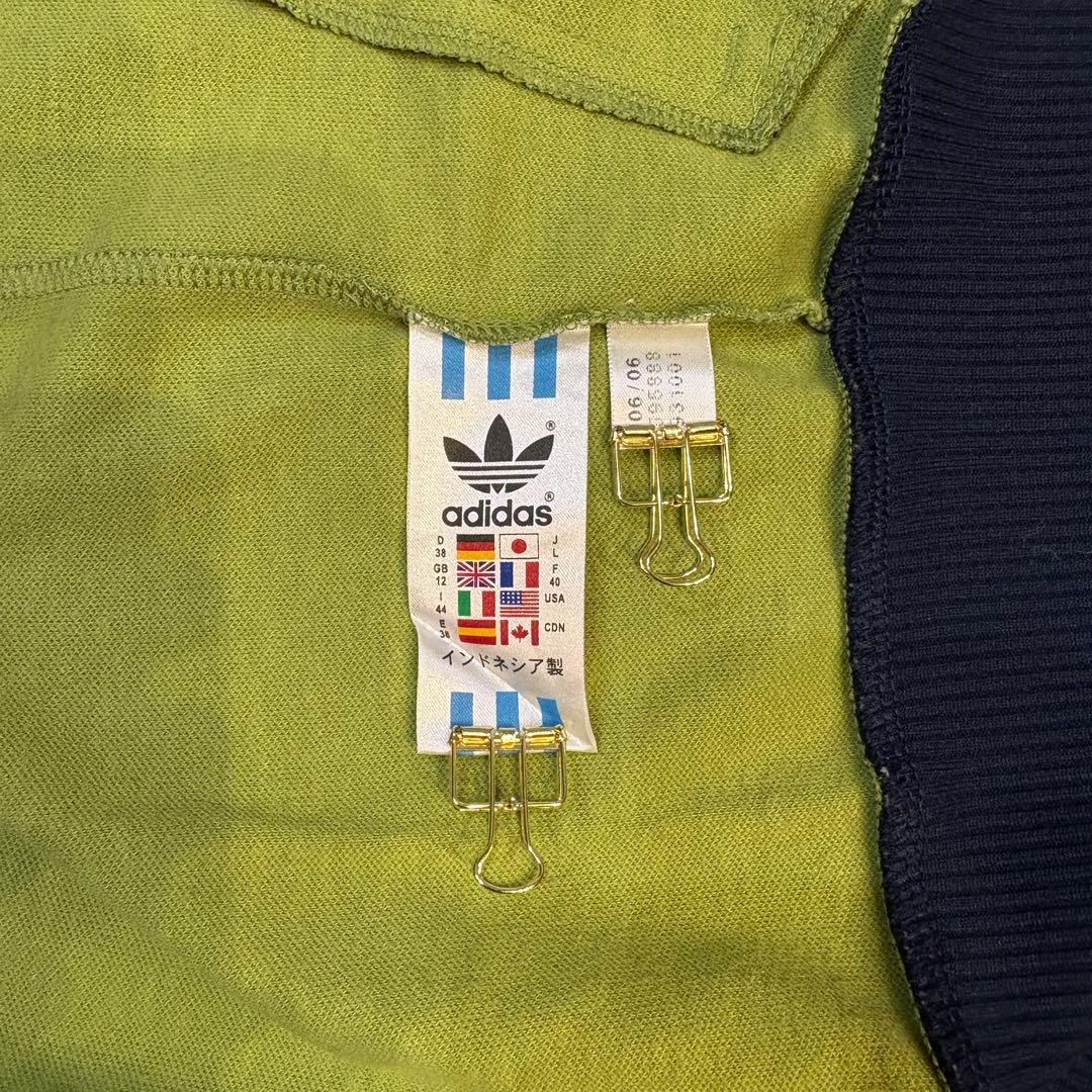【極美品・希少カラー】00s adidas トラックジャケット グリーン L