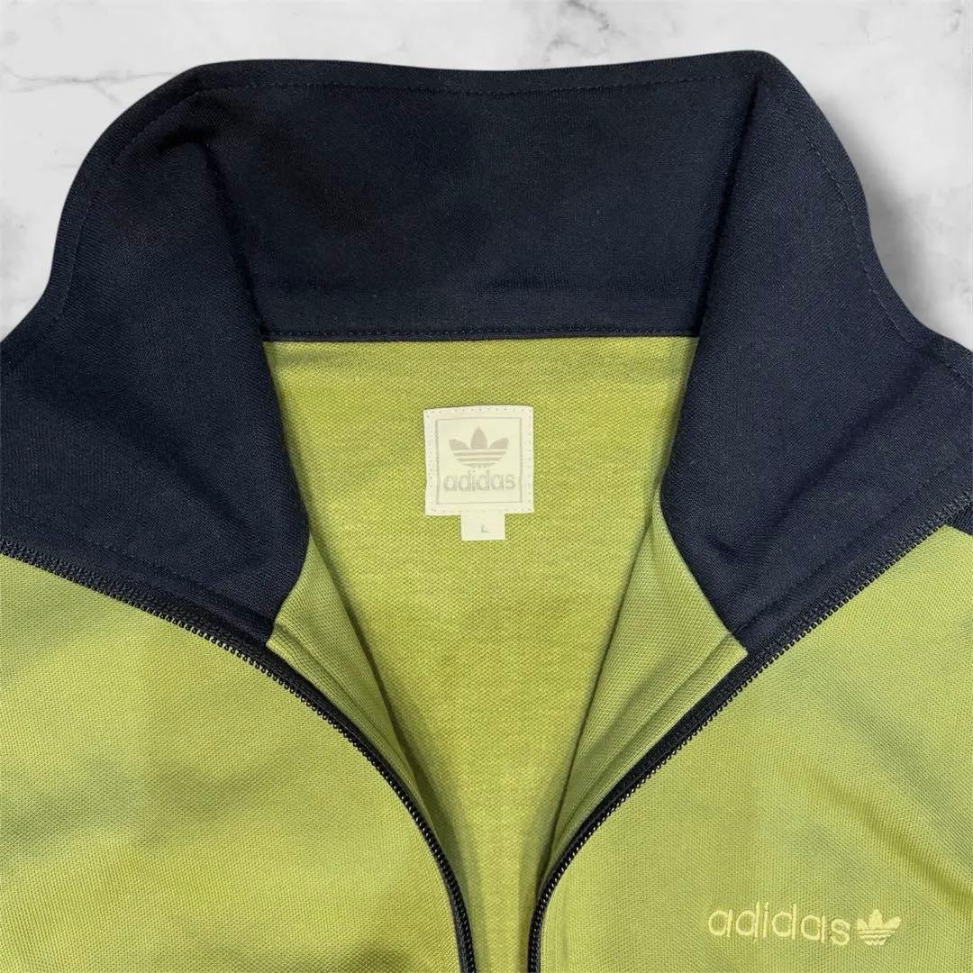 【極美品・希少カラー】00s adidas トラックジャケット グリーン L