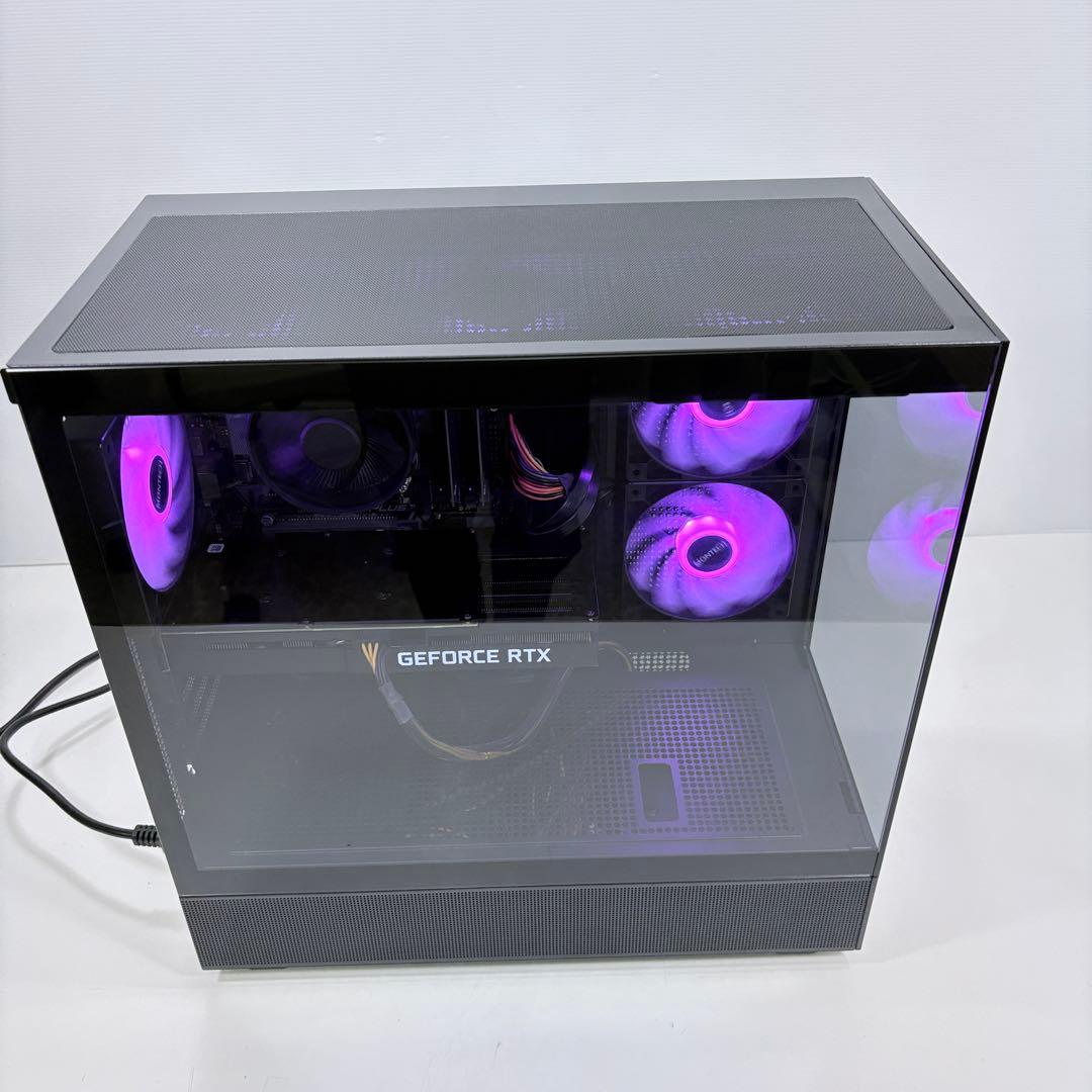 自作ゲーミングPC i7 9700F RTX3070 新品ピラーレスケース使用