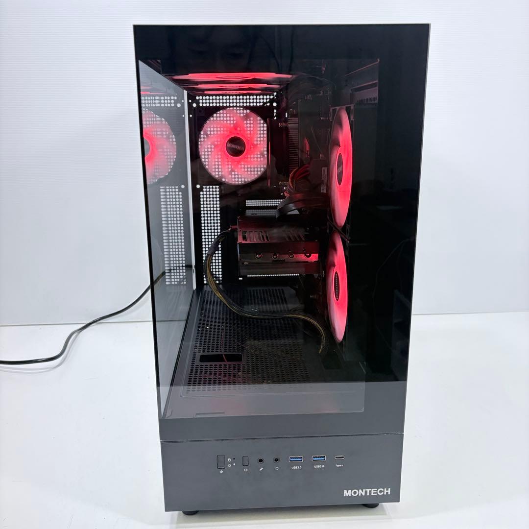 自作ゲーミングPC i7 9700F RTX3070 新品ピラーレスケース使用