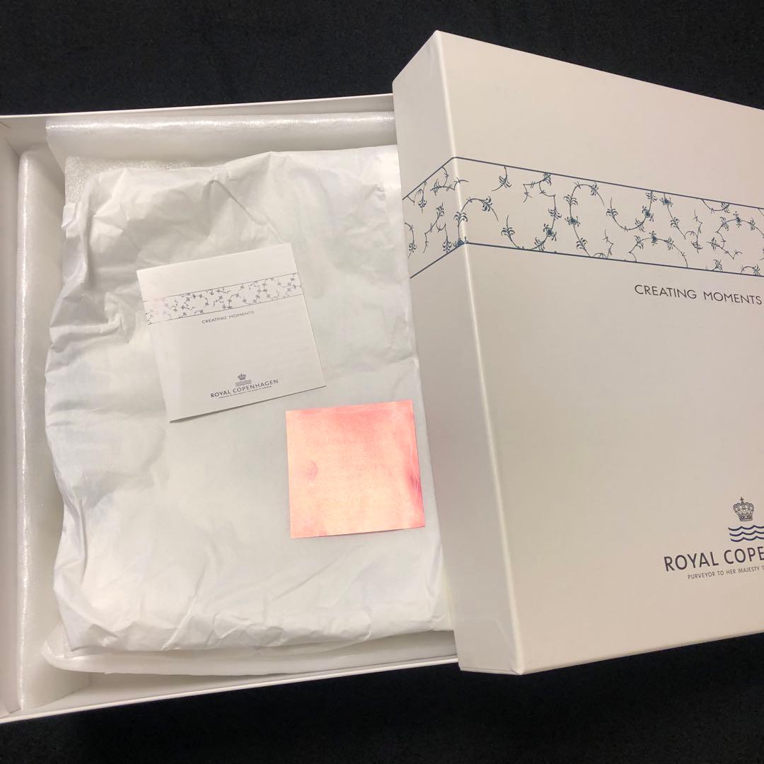 ロイヤルコペンハーゲン フルレース25 6枚皿専用箱入　未使用　松坂屋証明書付