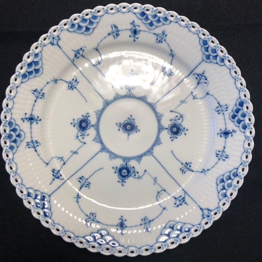 ロイヤルコペンハーゲン フルレース25 6枚皿専用箱入　未使用　松坂屋証明書付