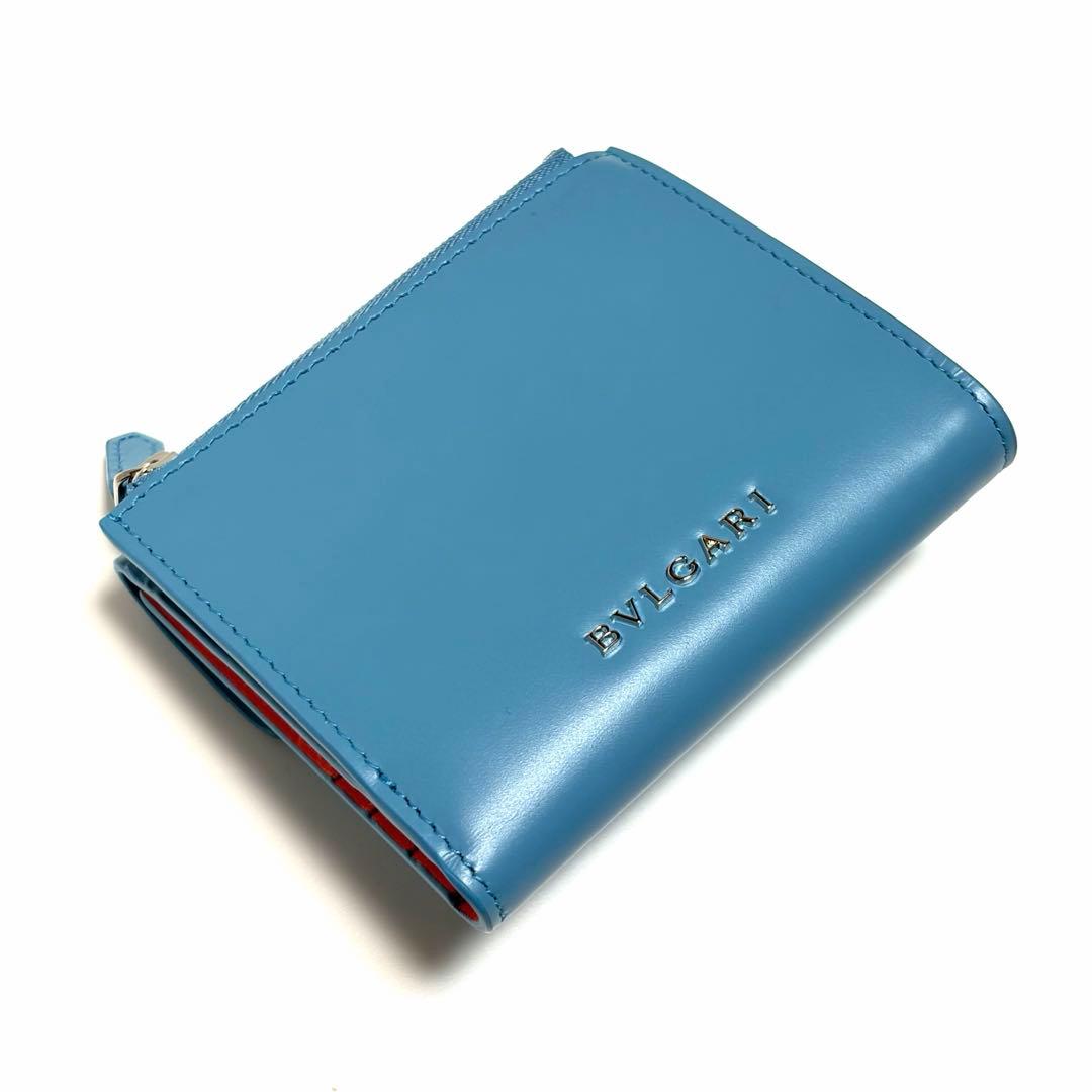 BVLGARI 三つ折り財布 セルペンティ フォーエバー レザー 美品 未使用