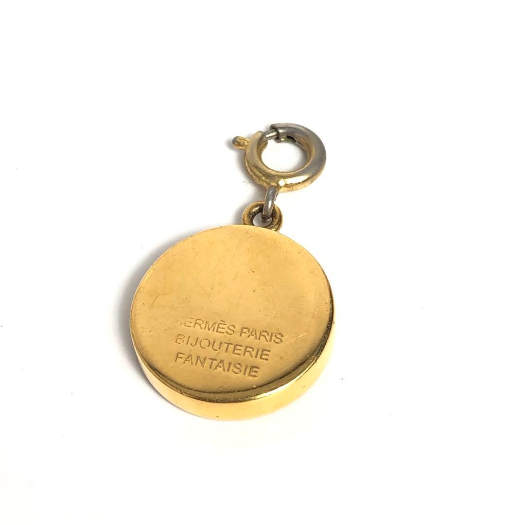 HERMES エルメス コロゾ ペンダントトップ ゴールドカラー