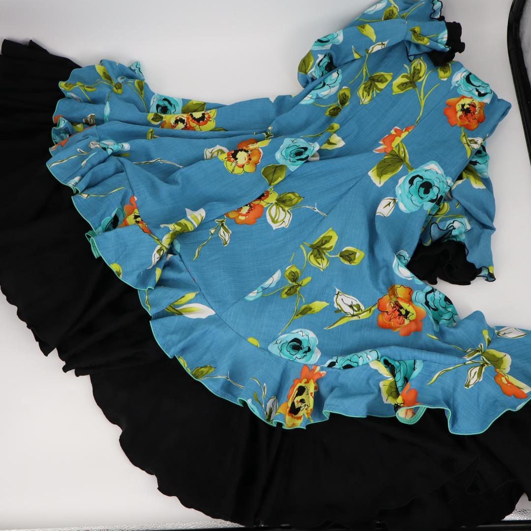 【美品フラメンコ衣装】ストーンデニム ATELIERENA アトリエエナ ドレス