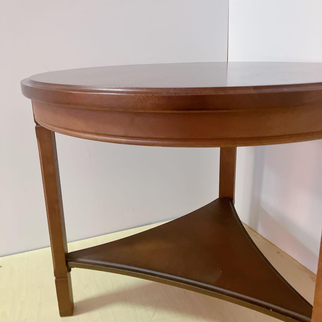 マルニ木工　maruni 地中海シリーズ　ラウンドテーブル　ローテーブル　サイド