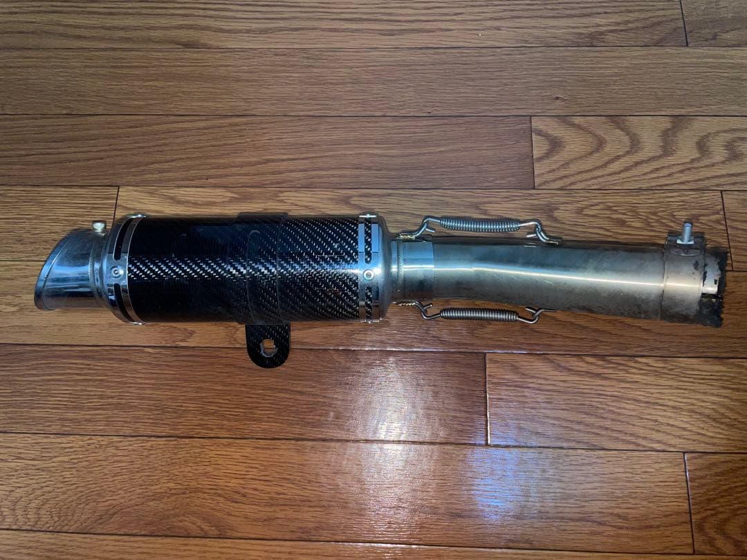 CB400SF CB400SB LCI製ショートカー ボンスリップオンマフラー