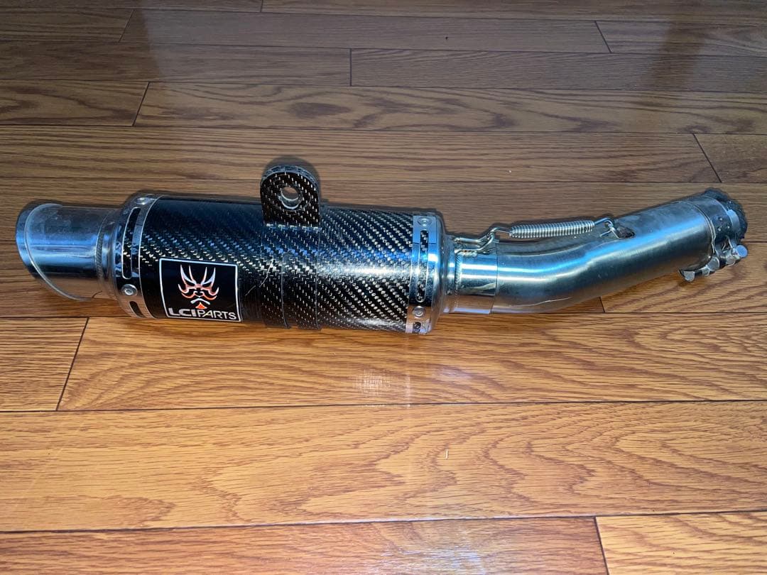 CB400SF CB400SB LCI製ショートカー ボンスリップオンマフラー