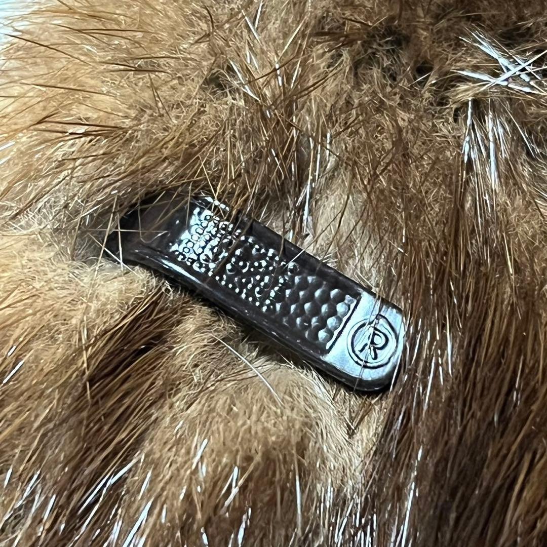 ニナリッチ ミンク 毛皮 コート 13 高級 着丈91cm