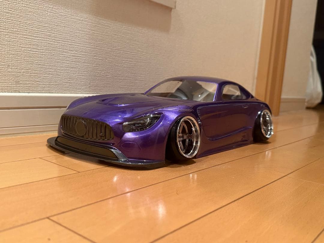 タミヤ　メルセデスamgドリフト1/10 ラジコンボディrc ドリフト　ドリラジ