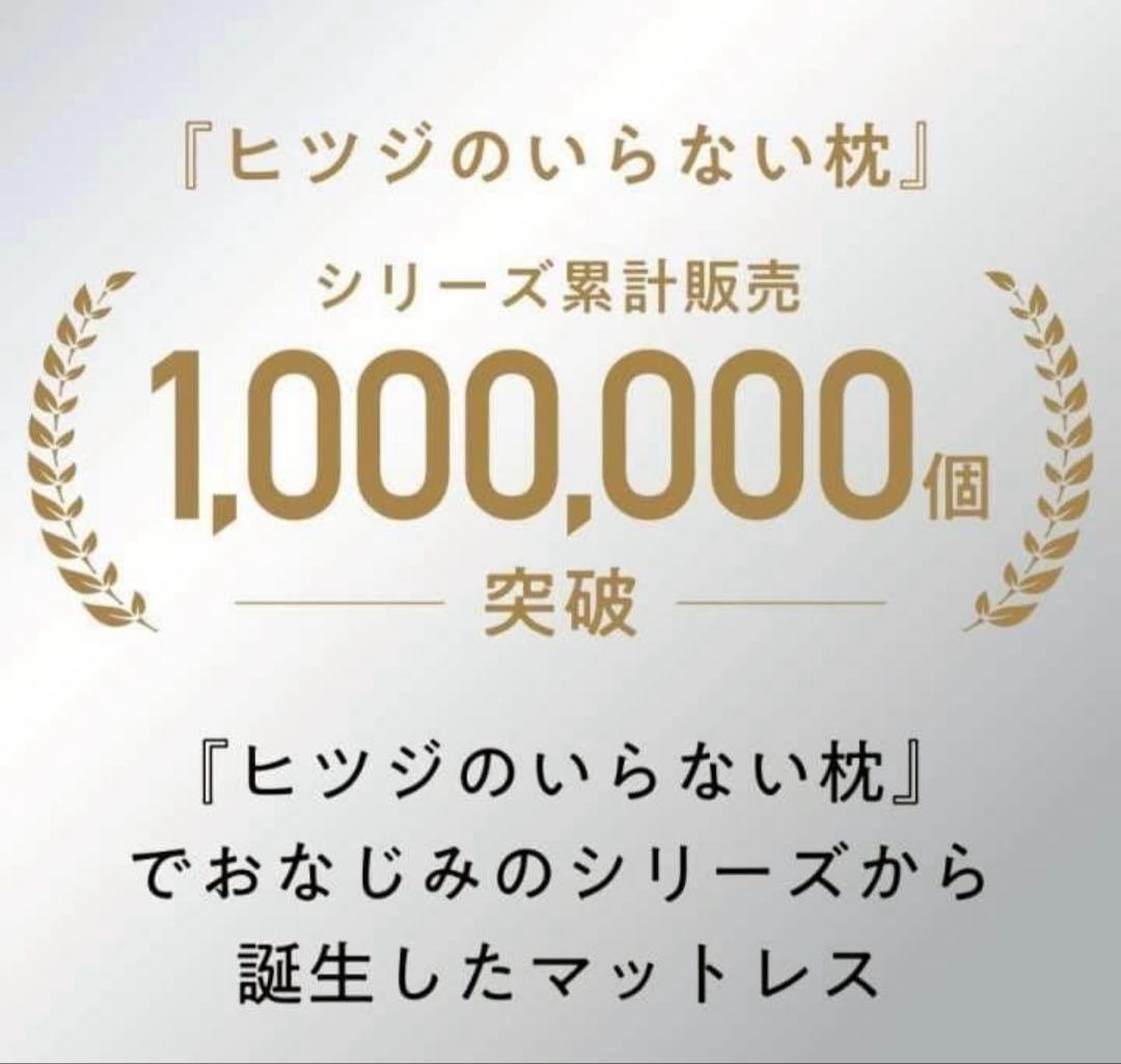 【使用中】ヒツジのいらないマットレス SLEEPER　ダブルサイズ