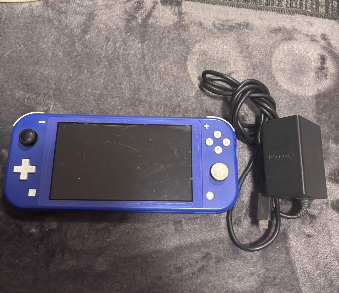 Nintendo Switch Lite 青 本体 充電器付き