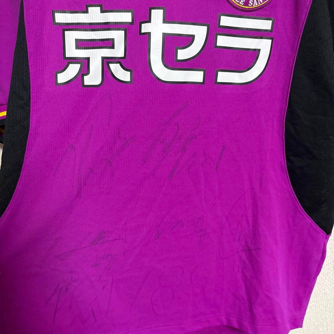 京都パープルサンガ　京都サンガ　サイン入り　03-04 ユニフォーム