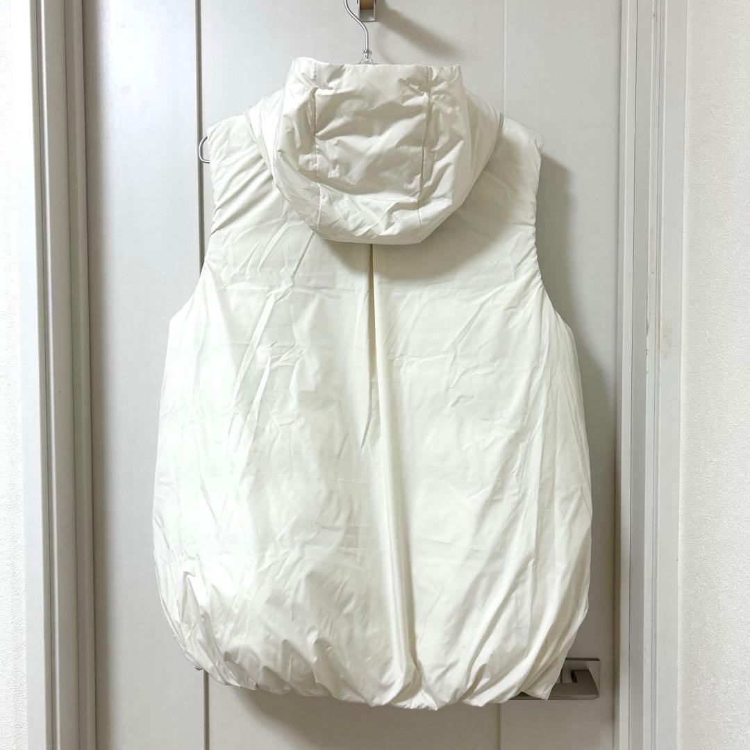 新品未使用▫️UNFILO▫️フード付きリバーシブルダウンベスト▫️M