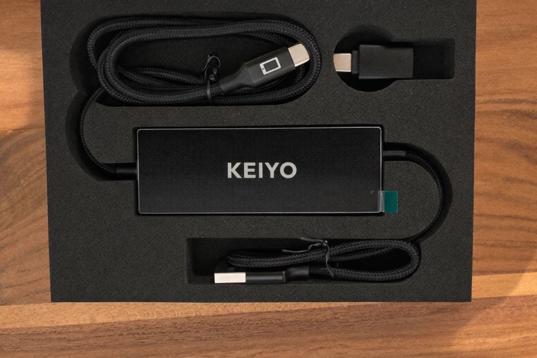 【新品未使用】 KEIYO APPミラータッチカーアダプター AN-S155