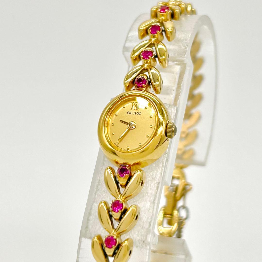 SEIKO セイコー 8P カラーストーン 1E20-805A クォーツ 腕時計