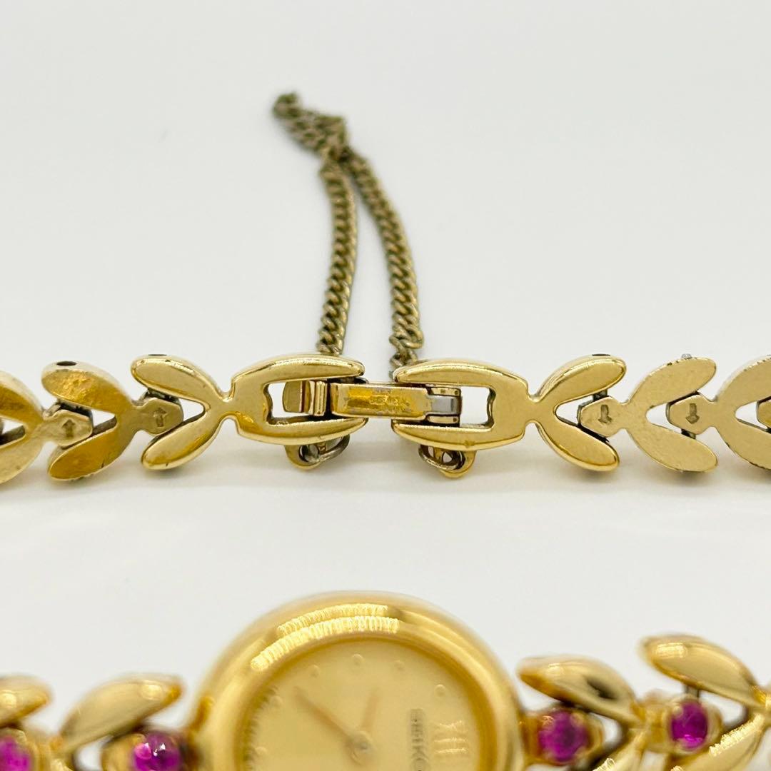 SEIKO セイコー 8P カラーストーン 1E20-805A クォーツ 腕時計