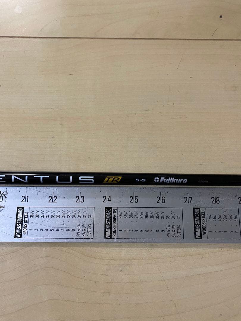 270 フジクラ　ベンタスブラックTR 5S ピンスリーブ付　ドライバー用