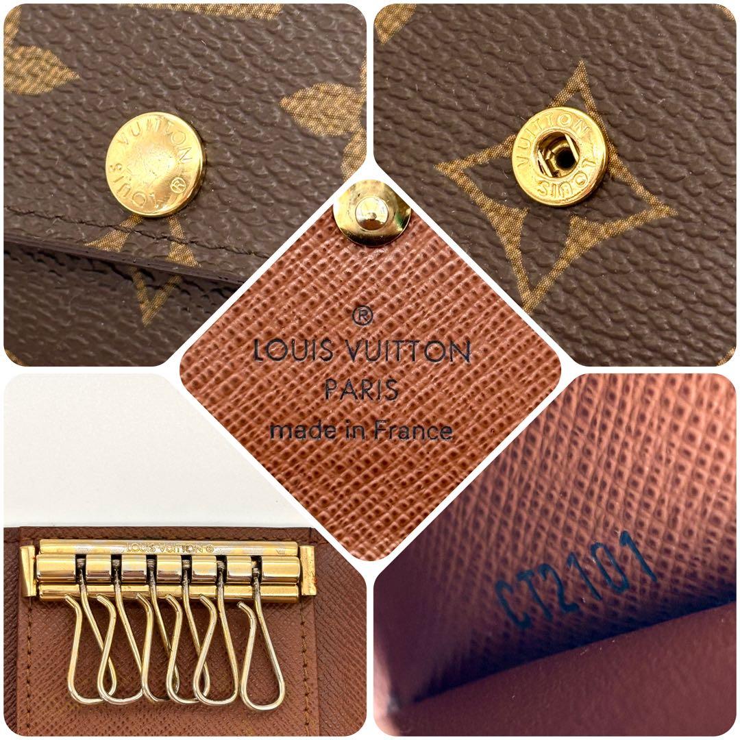 ルイヴィトンミュルティクレ6 モノグラム キーケース