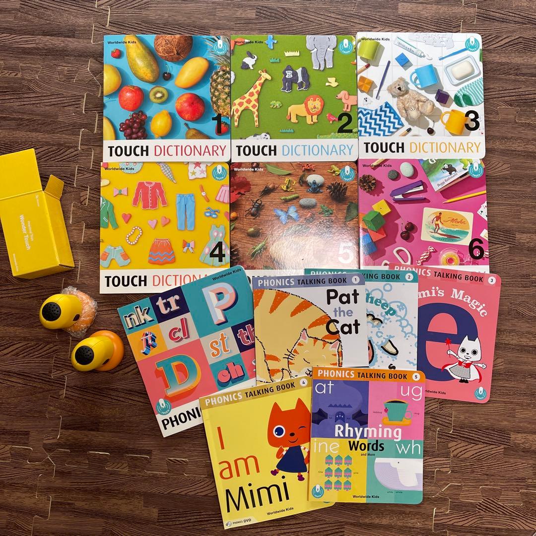 週末価格ワールドワイドキッズ　タッチディクショナリー&タッチペン2本フォニックス