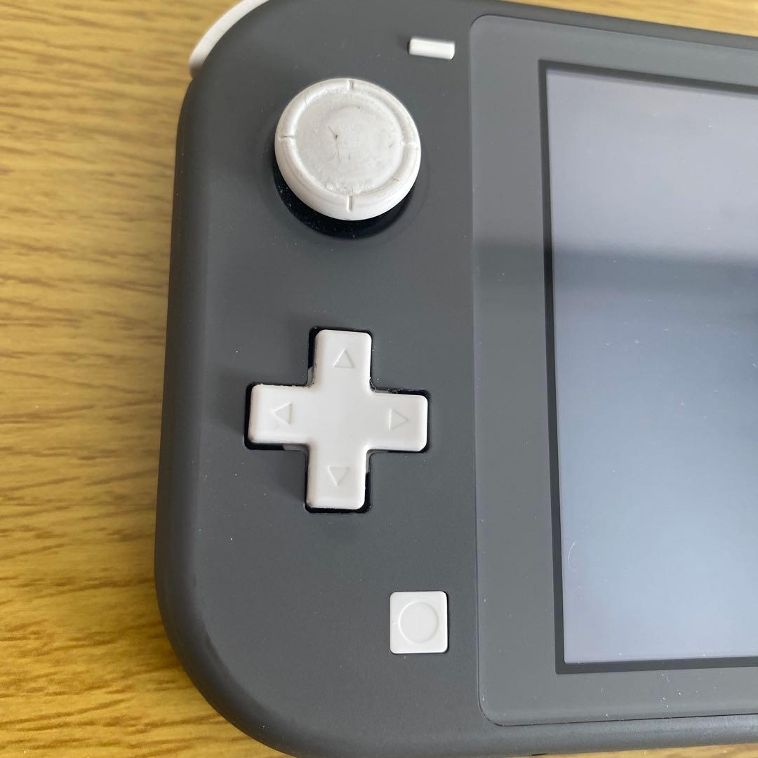 Nintendo Switch Lite グレー 本体 (箱、充電ケーブル付き)